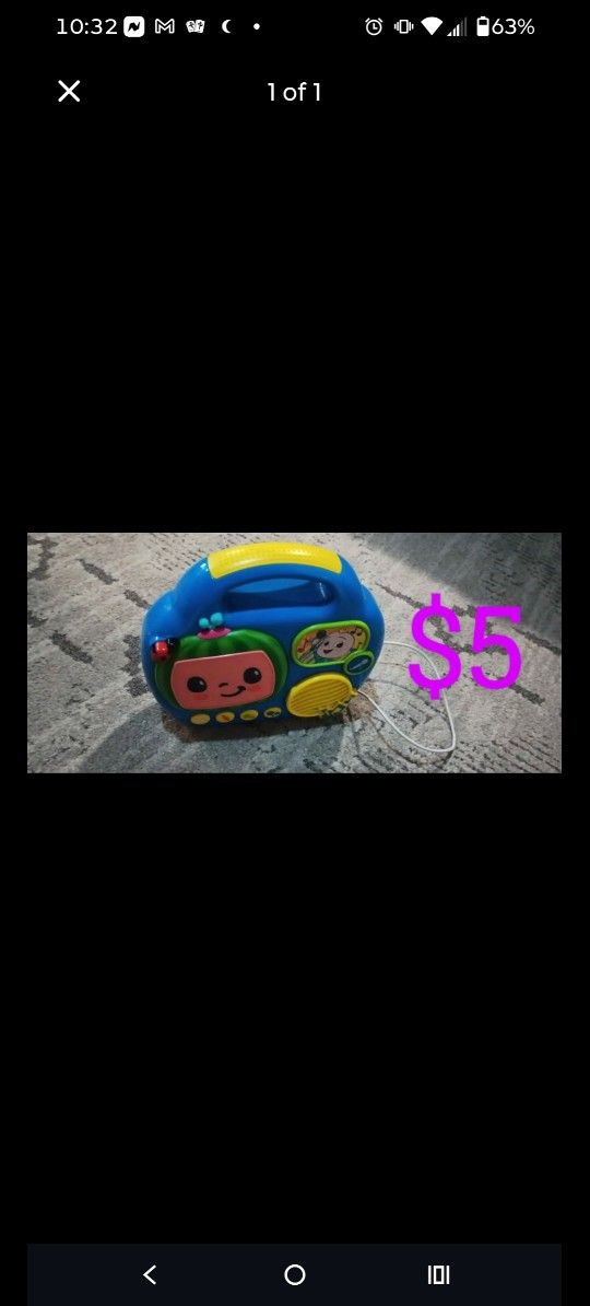Cocomelon Toy Radio