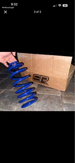 SR PERFORMANCE LOWERING SPRINGS FOR DODGE CHARGER/CHALLENGER