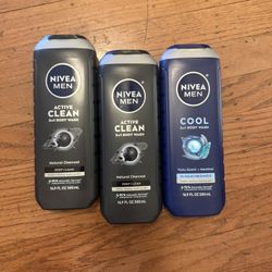 Nivea Men Body Wash Bundle 