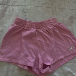 Pink Levi’s Sweatshorts