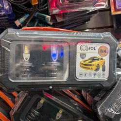 Led fit bulbs with three options white yellow and flashing