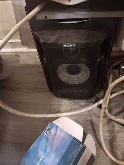 Sony stereo with built-in dvd player