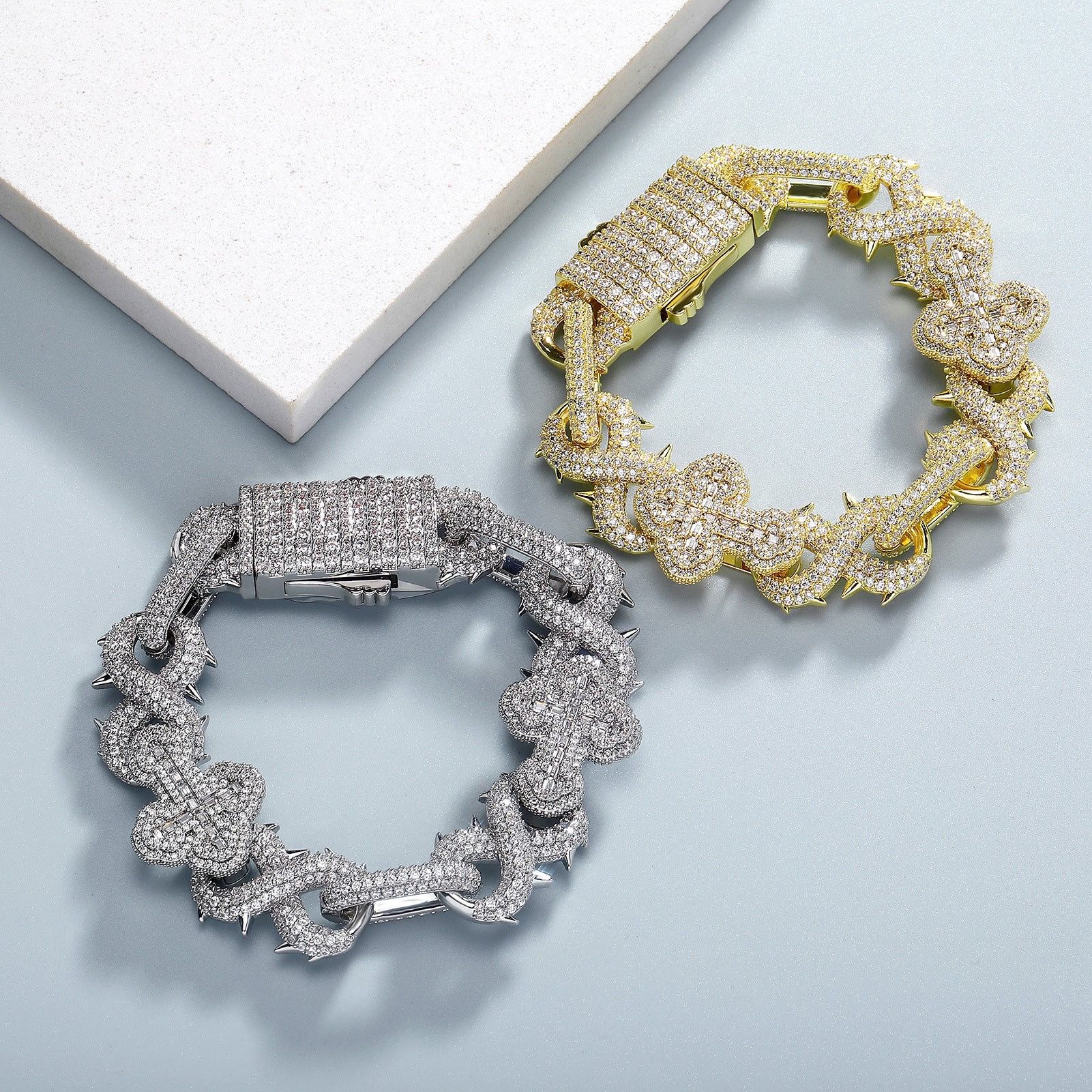 Cuban Link Chains With Thorns