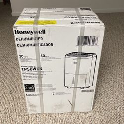 New Honeywell TP50WKN White, 50 Pint Dehumidifier