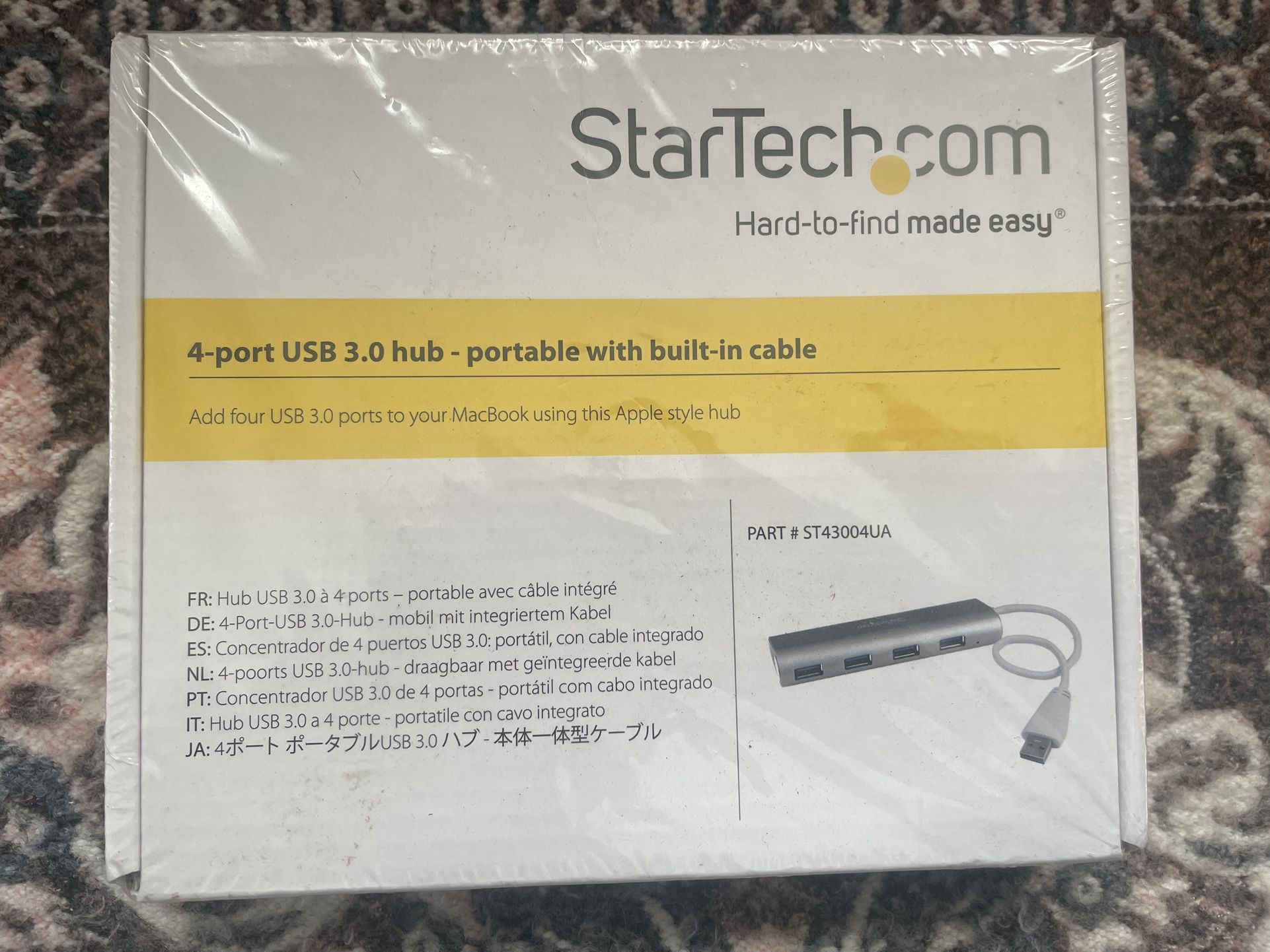 Star-Tech 4 Port USB 3.0 Hub