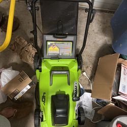 Green works 40v Electric Mower 