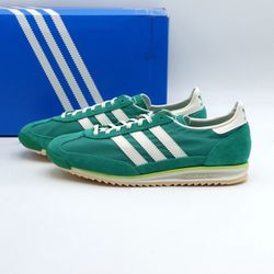 Women's adidas Originals SL 72 Shoes - Court Green Ivory Crystal Sand - Size 6, 9