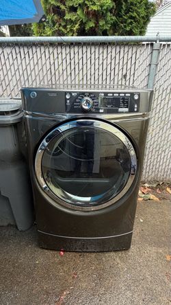 GE Front-Load Dryer Black🔥