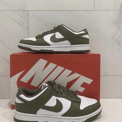 Nike Dunk Low Medium Olive Size 7W / 7.5W / 8W / 8.5W