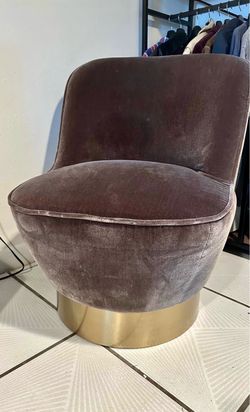 CB2 Velvet Chair -MIAMI BEACH