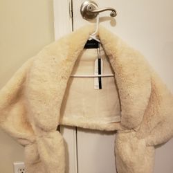Faux Fur Shawl