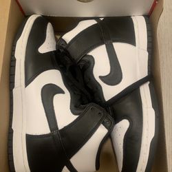 Nike panda Dunk Highs