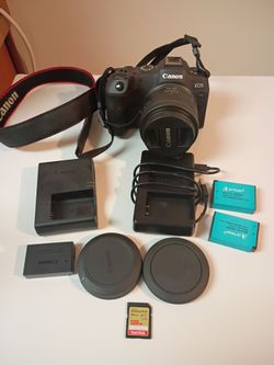 Canon EOS R8 Mirrorless Camera with RF 24-50mm Lens