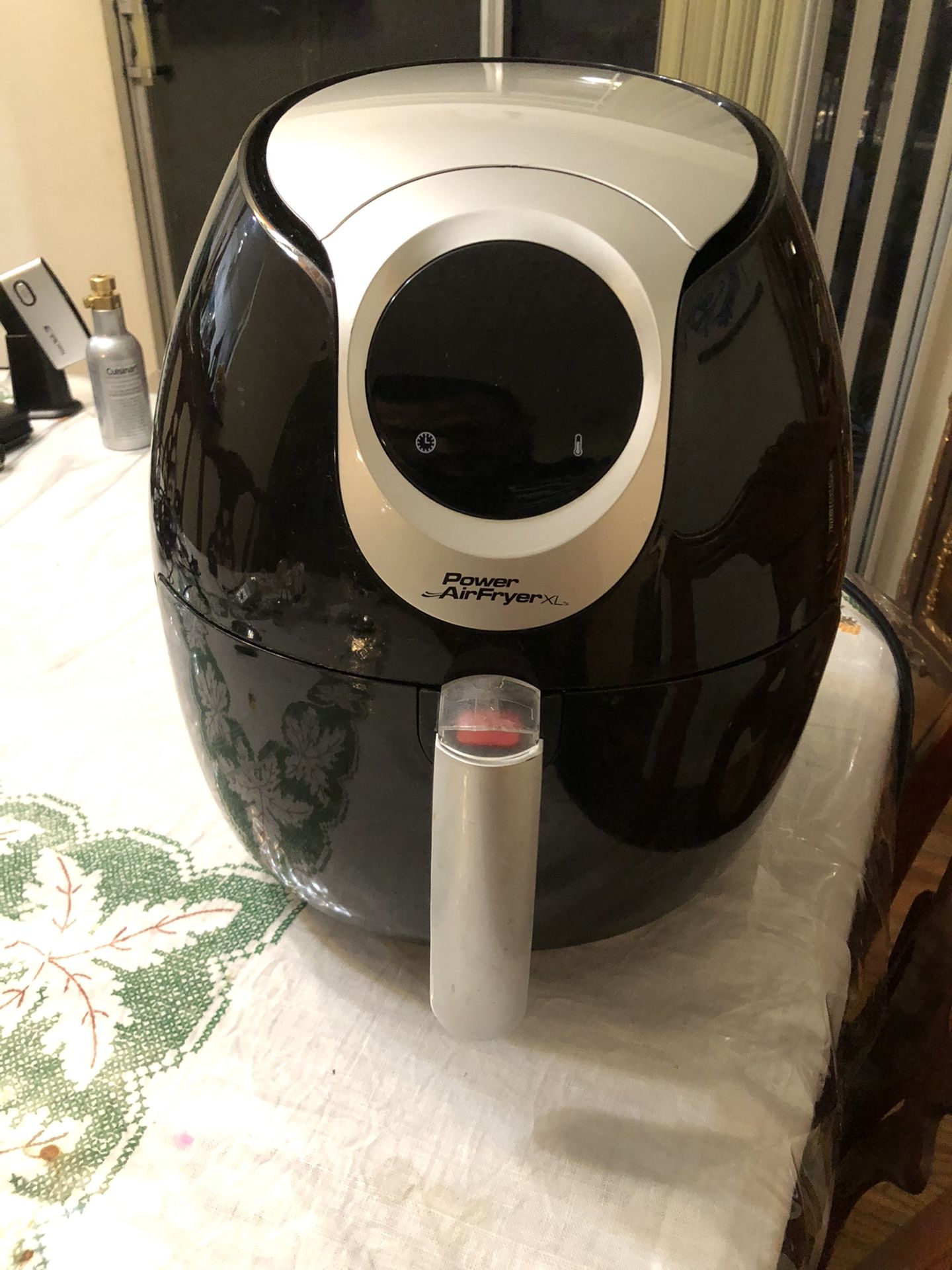 Qt Power Airfryers Power Air Fryer XL QT Black Model AF 530 PowerXL With  Basket Accessories