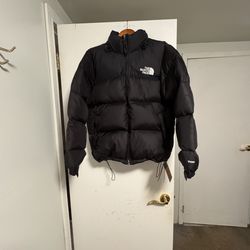 The North Face Mens 1996 Retro Nuptse 700 Down Puffer Black Medium Brand New With Tags
