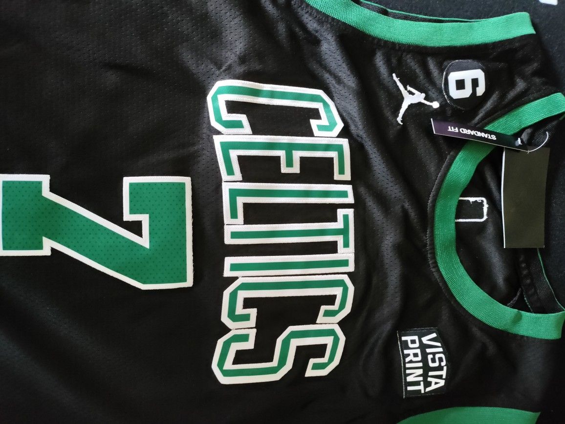 Celtic Black And Green Jersey Number 7 Brown