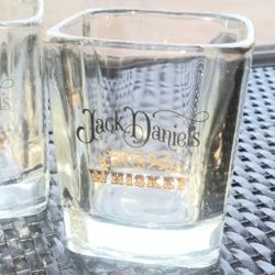 Jack Daniels Rare Old No. 7 Crystal Glass Set 4