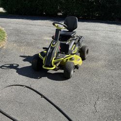 RYOBI 38" RM480Ex 100Ah Battery Riding Lawn Mower RY48111 - Parts/pick Up Only