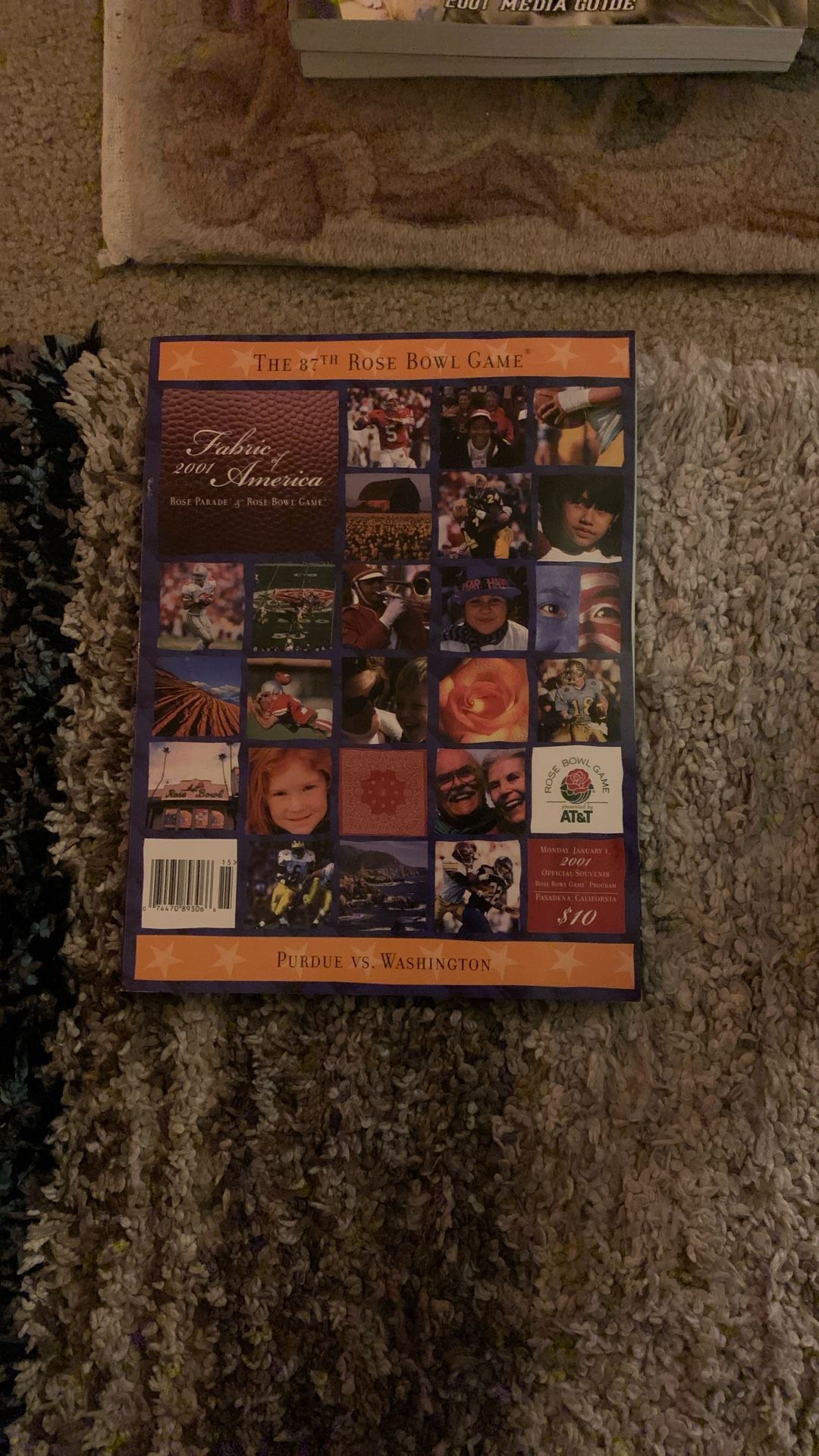 87th Rose Bowl Game Program