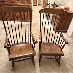 rocking chair.   omo