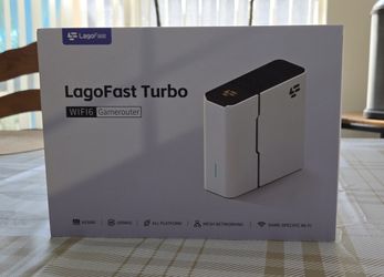 LagoFast Turbo WiFi6 Gamer Router