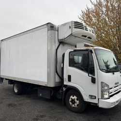 2011 Izuzu NPR 16’ Reefer  Lift gate  Stand alone diesel Thermo King reefer   Ice cold ! Runs great  Ready to go  Good tires  Diesel 280k miles 253-44