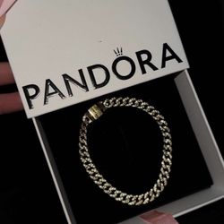 Pandora Cuban Chain Bracelet 