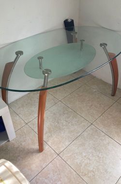 I have to glass tables available. We are located in Hollywood.