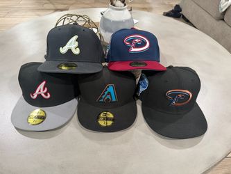 New Era 59FIFTY Fitted Hats – Size 7 3/8