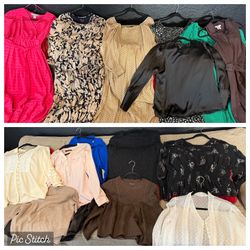 DRESS LOT AND BLOUSE LOT FOR WOMEN VESTIDOS
