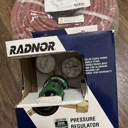 RADNOR™ Medium Duty Oxygen Single Stage Industrial Regulator