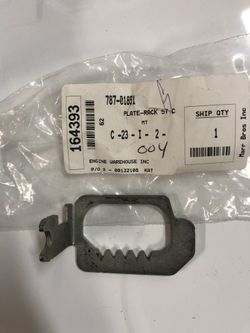Lawnmower drive rack plate