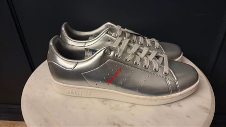 Adidas Silver Stan Smith Shoes