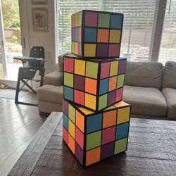 Rubiks Cube Decor 