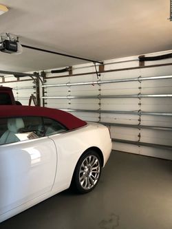 Garage Door Opener Broken Spring Off Track Adjustment Replace And Parts