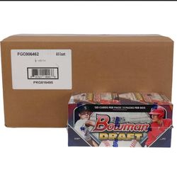 Bowman Draft Sealed Case Super Jumbo 