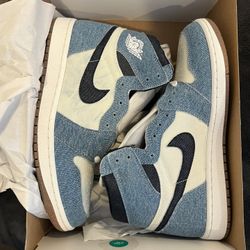 Jordan 1 High Denim 9.5 Men