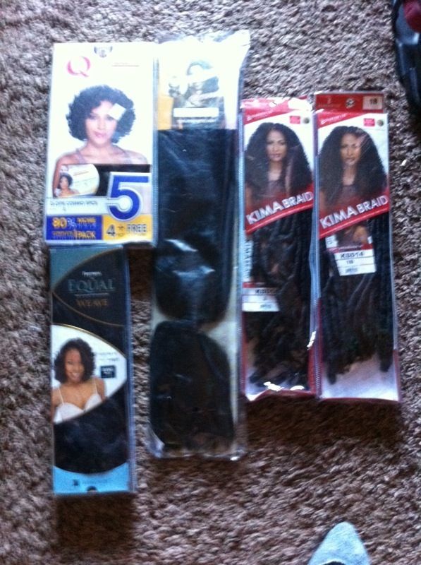 Hair extent ions braids