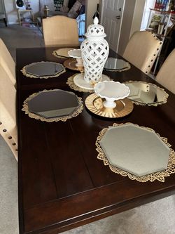 Table with chairs set for sale