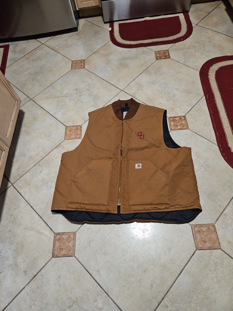 Carhartt Vest For Men's Size 3XL Brand New Authentic