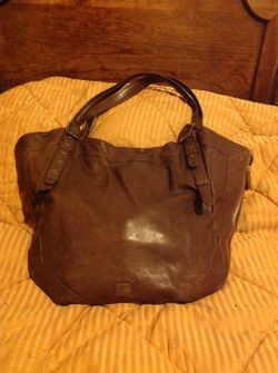 Original brown leather kooba purse