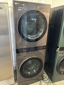 New lg thinQ gas wash tower