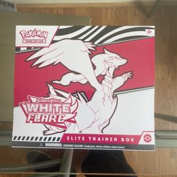 White Flare ETB Sealed!