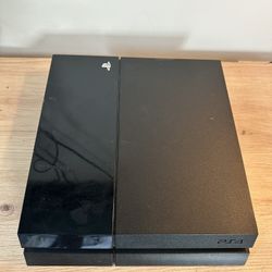PlayStation 4 OG 500GB W/ Power Cord! Works Great Tested! 