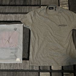 🪶 Essentials Fear of God T‑Shirt – Dark Oat (Size S)