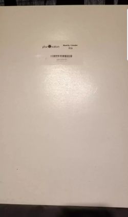 Magnetic Dry Erase Refrigerator Calendar by planOvation | Large Calendar Whiteboard Monthly Planner Magnet