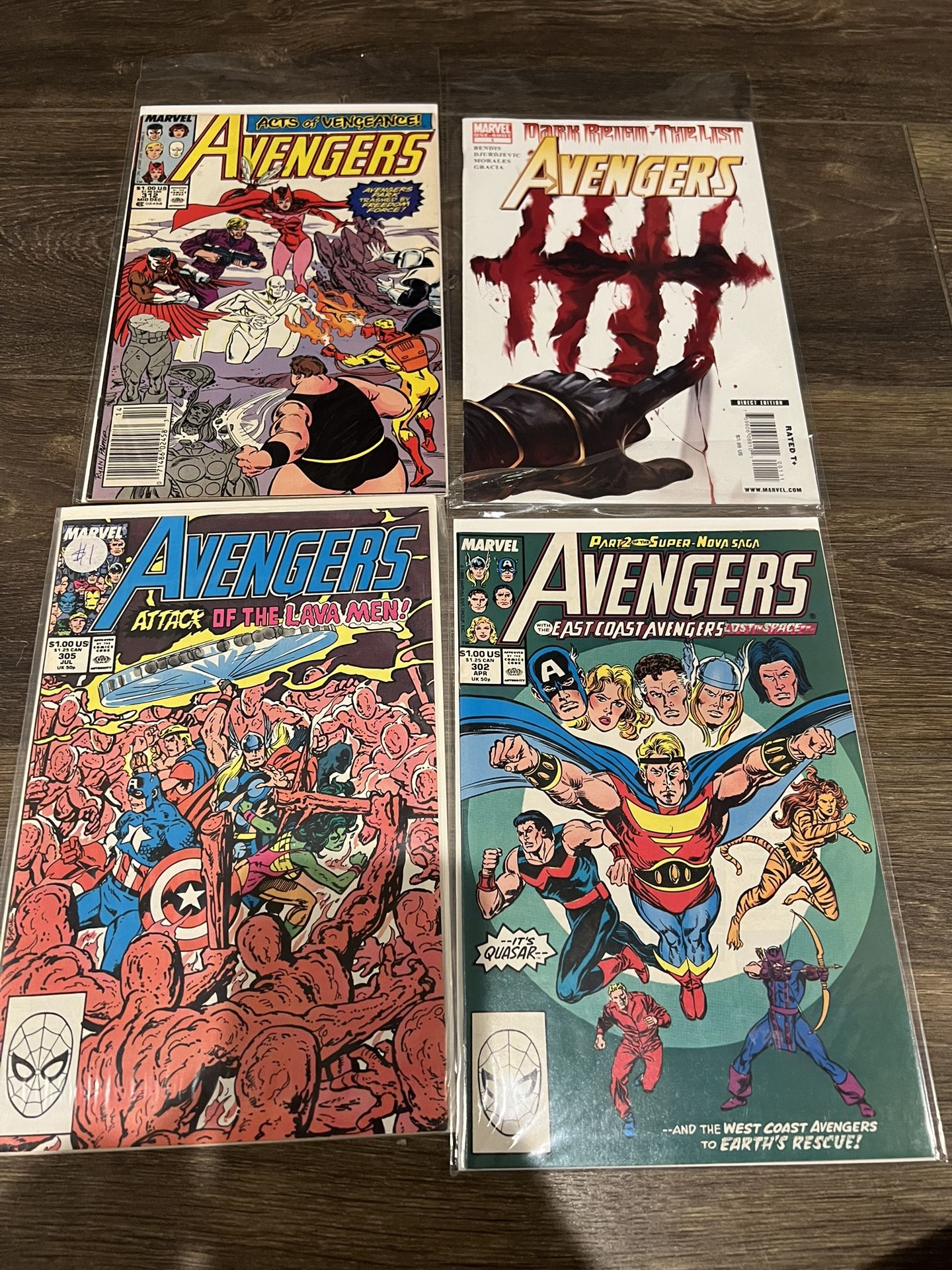 Marvel Comic Books Avengers