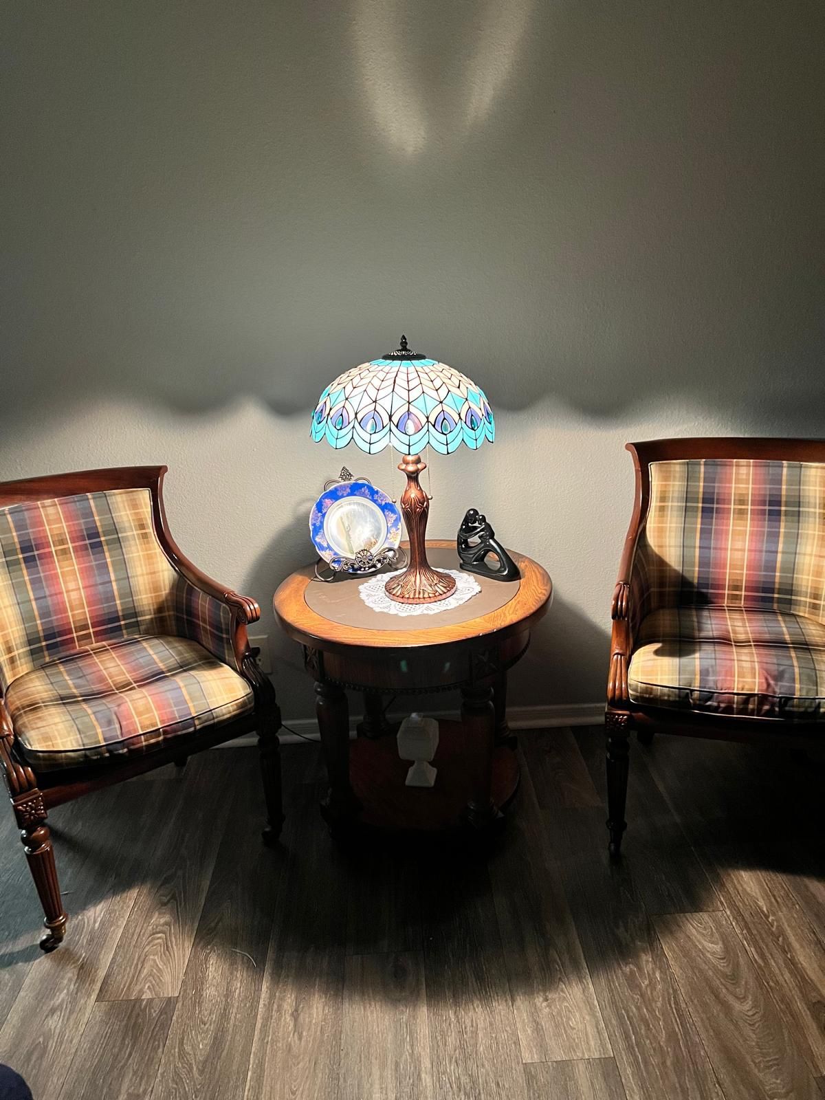 Table and Two Side Chairs