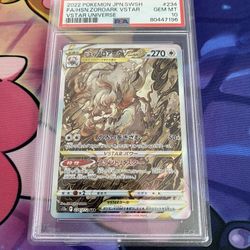 Pokémon PSA 10  Hisiuan Zoroark Japanese V Star Universe 