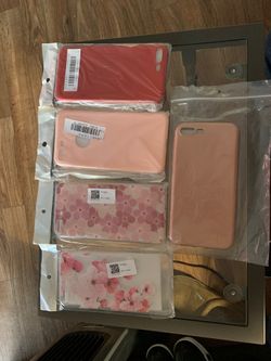 iPhone 7 Plus or 8 plus cases $15 each case